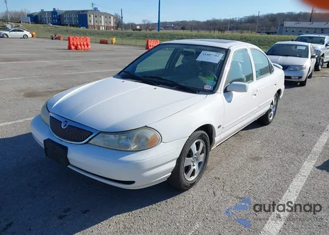 1998 Mercury Mystique Ls from USA, damaged, VIN 1MEFM66L2WK653881